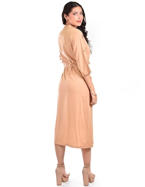 Vestido midi casual Roman Fashion para mujer