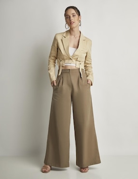 Pantalón Devendi Wide Leg Para Mujer