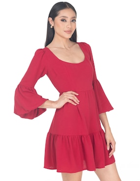 Vestido Corto Casual Lvyou Para Mujer