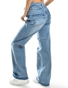 Jeans relaxed wide leg Roman Fashion J-Dx-299-Light para mujer