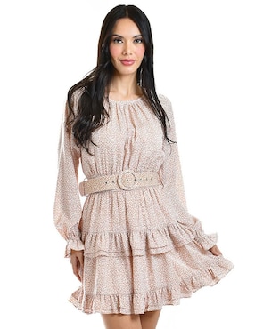 Vestido Corto Casual Roman Fashion Para Mujer