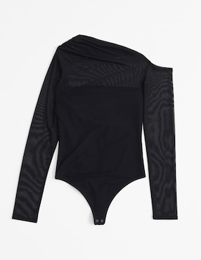 Body Abercrombie & Fitch Cuello Asimétrico Para Mujer