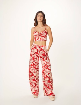 Pantalón Studio F Amplio Para Mujer