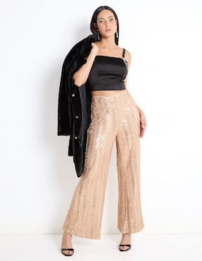 Pantalón relaxed Studio F amplio para mujer