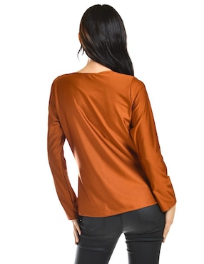 Blusa Roman Fashion manga larga para mujer