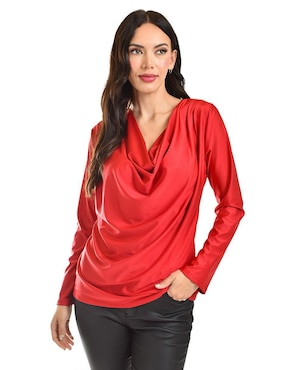 Blusa Roman Fashion Manga Larga Para Mujer