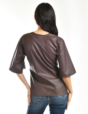 Blusa Roman Fashion manga al codo para mujer