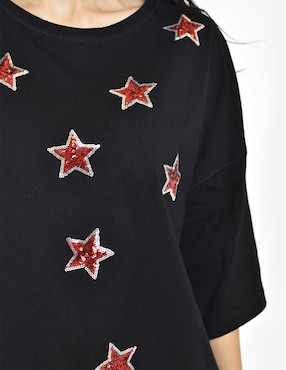 Blusa Roman Fashion manga 3/4 para mujer