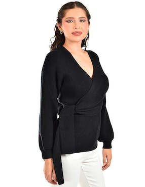 Blusa Roman Fashion manga larga para mujer