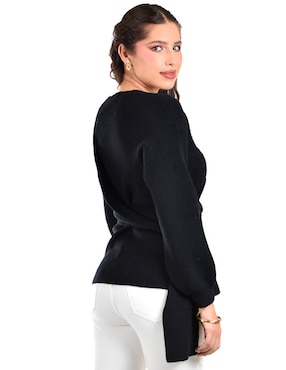 Blusa Roman Fashion manga larga para mujer