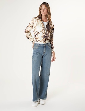Chamarra bomber Studio F para mujer