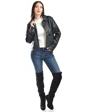 Chamarra Roman Fashion repelente al agua para mujer