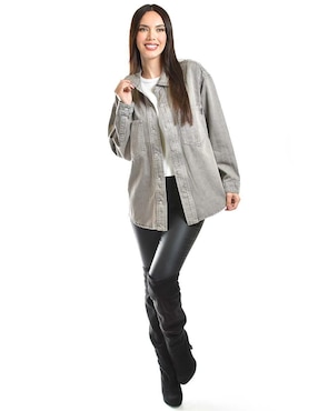 Chamarra Roman Fashion de algodón para mujer