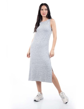 Vestido midi casual Roman Fashion para mujer