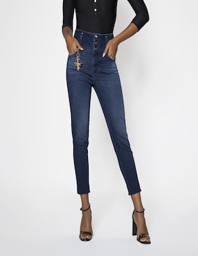 Jeans Slim Studio F Corte Cadera Para Mujer