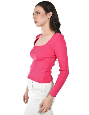 Blusa Roman Fashion manga larga para mujer