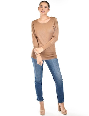 Blusa Roman Fashion manga larga para mujer