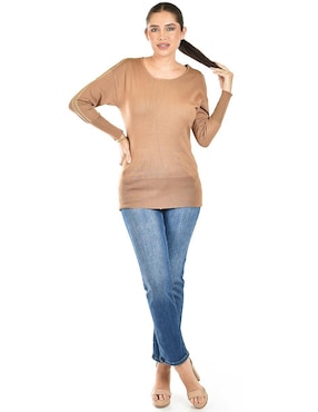 Blusa Roman Fashion manga larga para mujer
