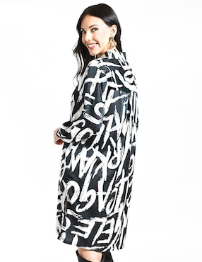 Vestido arriba de la rodilla casual Roman Fashion para mujer