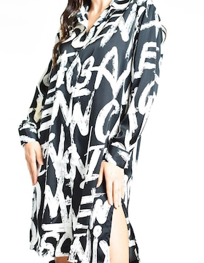 Vestido arriba de la rodilla casual Roman Fashion para mujer