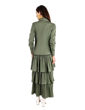 Vestido maxi casual Beatriz Meade para mujer