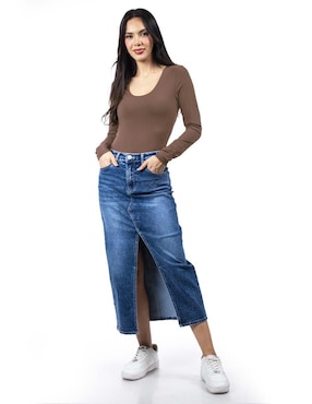 Body Roman Fashion cuello redondo para mujer