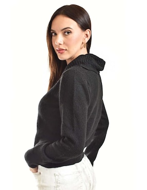 Suéter Roman Fashion cuello V para mujer