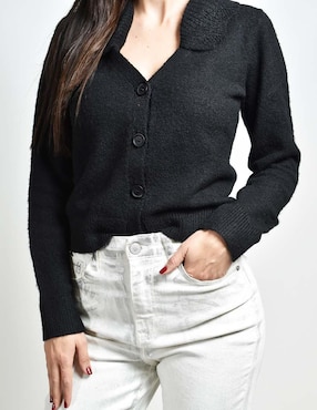 Suéter Roman Fashion cuello V para mujer