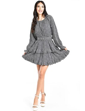 Vestido corto casual Roman Fashion para mujer