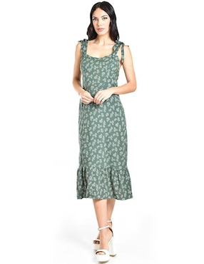 Vestido midi casual Roman Fashion para mujer