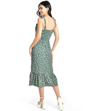 Vestido midi casual Roman Fashion para mujer