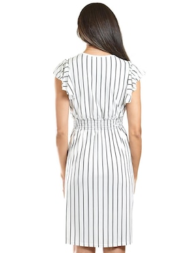 Vestido a la rodilla casual Roman Fashion para mujer