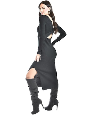 Vestido midi casual Roman Fashion para mujer