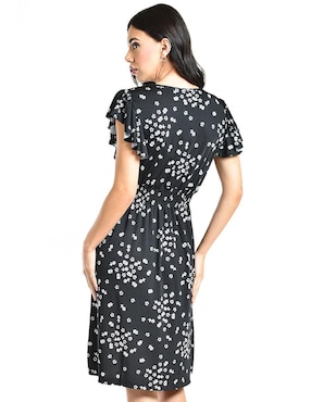 Vestido a la rodilla casual Roman Fashion para mujer