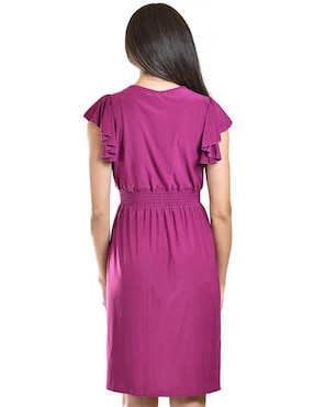 Vestido a la rodilla casual Roman Fashion para mujer