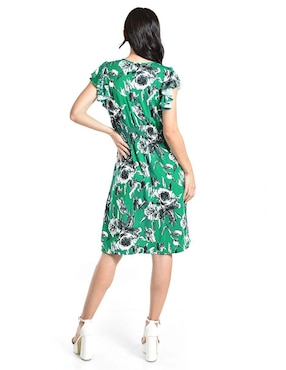 Vestido a la rodilla casual Roman Fashion para mujer
