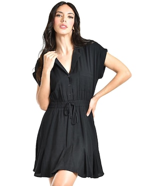 Vestido Corto Casual Roman Fashion Para Mujer