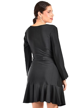Vestido corto de fiesta Roman Fashion escote V