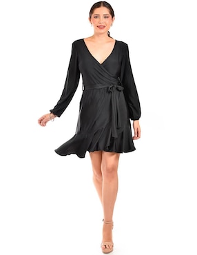Vestido corto de fiesta Roman Fashion escote V