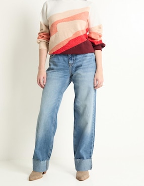 Jeans straight Vero Moda corte cintura para mujer