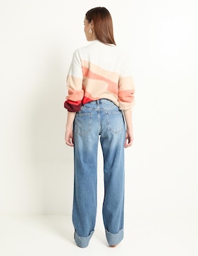Jeans straight Vero Moda corte cintura para mujer