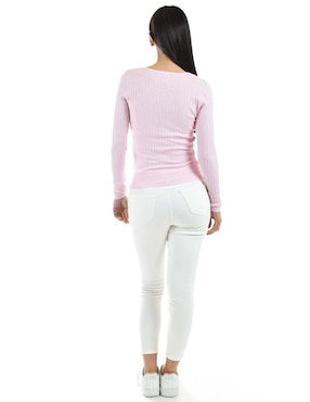Suéter Roman Fashion cuello redondo para mujer