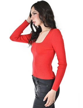 Blusa Roman Fashion manga larga para mujer