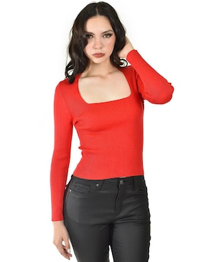 Blusa Roman Fashion manga larga para mujer