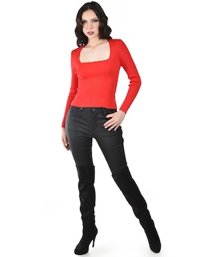 Blusa Roman Fashion manga larga para mujer