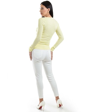 Suéter Roman Fashion cuello redondo para mujer