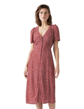 Vestido Maxi Casual Levi's Para Mujer