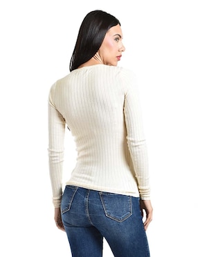 Suéter Roman Fashion cuello redondo para mujer