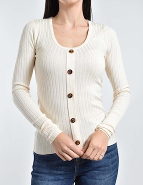 Suéter Roman Fashion cuello redondo para mujer