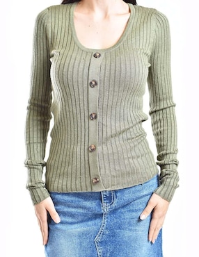 Suéter Roman Fashion cuello redondo para mujer